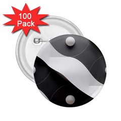 Geometric Design O6 2 25  Buttons (100 Pack) 