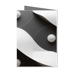 Geometric Design O6 Mini Greeting Cards (pkg Of 8)