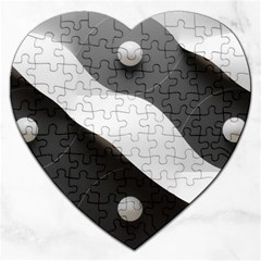 Geometric Design O6 Jigsaw Puzzle (heart)