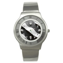 Geometric Design O6 Stainless Steel Watch