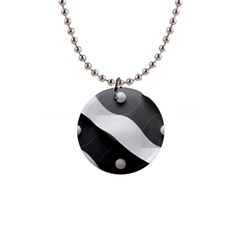 Geometric Design O6 1  Button Necklace