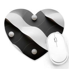 Geometric Design O6 Heart Mousepad by myclothy