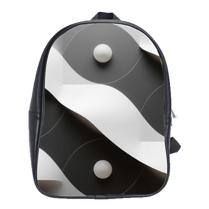 Geometric Design o6 School Bag (Large)