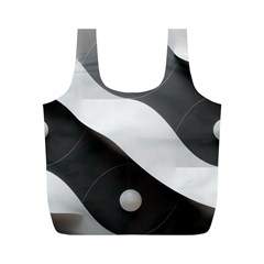 Geometric Design O6 Full Print Recycle Bag (m)