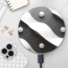 Geometric Design O6 Wireless Fast Charger(white) by myclothy