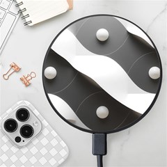 Geometric Design O6 Wireless Fast Charger(black) by myclothy