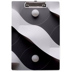 Geometric Design O6 A4 Acrylic Clipboard