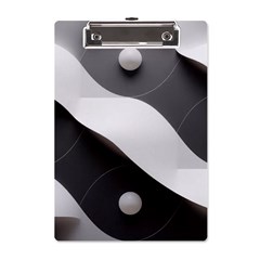 Geometric Design O6 A5 Acrylic Clipboard by myclothy