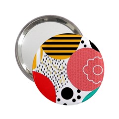 Geometric Design 07 2 25  Handbag Mirrors