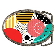 Geometric Design 07 Belt Buckles