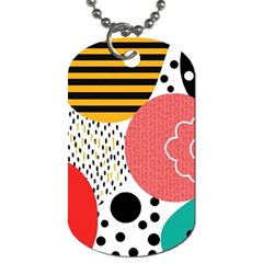 Geometric Design 07 Dog Tag (two Sides) by myclothy