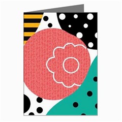 Geometric Design 07 Greeting Cards (pkg Of 8)