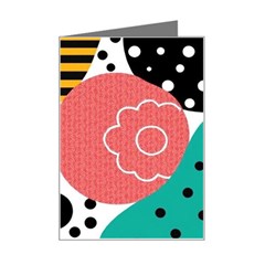 Geometric Design 07 Mini Greeting Card