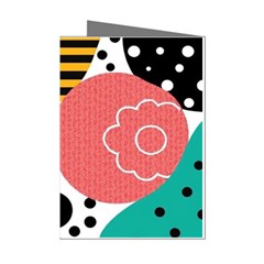 Geometric Design 07 Mini Greeting Cards (pkg Of 8) by myclothy