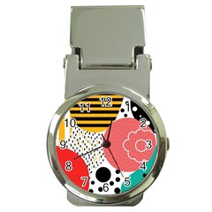 Geometric Design 07 Money Clip Watches