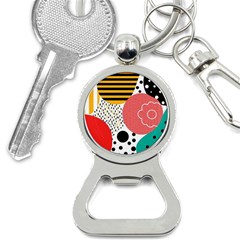 Geometric Design 07 Bottle Opener Key Chain