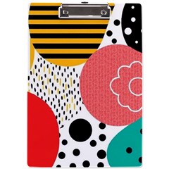 Geometric Design 07 A4 Acrylic Clipboard