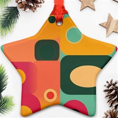 Geometric Design 08 Ornament (star) by myclothy