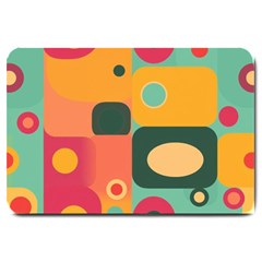 Geometric Design 08 Large Doormat