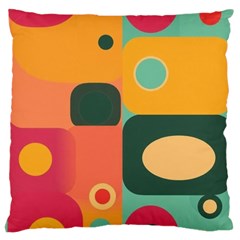 Geometric Design 08 Large Cushion Case (one Side)