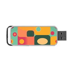 Geometric Design 08 Portable Usb Flash (one Side)