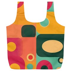 Geometric Design 08 Full Print Recycle Bag (xl)