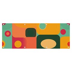 Geometric Design 08 Banner And Sign 8  X 3  by myclothy