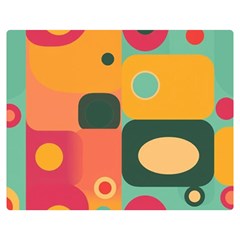 Geometric Design 08 Premium Plush Fleece Blanket (medium)