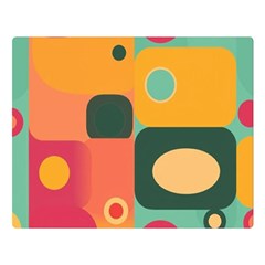 Geometric Design 08 Premium Plush Fleece Blanket (large)