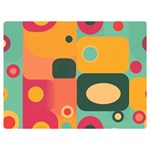 Geometric Design 08 Two Sides Premium Plush Fleece Blanket (Baby Size) 40 x30  Blanket Back