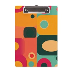 Geometric Design 08 A5 Acrylic Clipboard