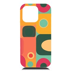 Geometric Design 08 Iphone 16 Pro Max Black Uv Print Pc Hardshell Case by myclothy