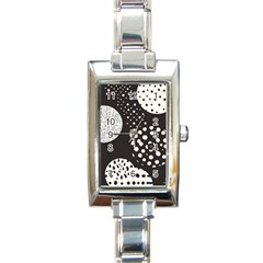 Geometric Design 09 Rectangle Italian Charm Watch