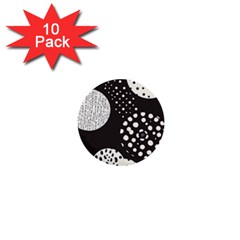 Geometric Design 09 1  Mini Buttons (10 Pack) 