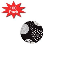 Geometric Design 09 1  Mini Buttons (100 Pack) 