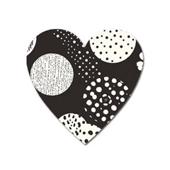 Geometric Design 09 Heart Magnet