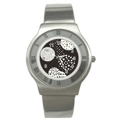 Geometric Design 09 Stainless Steel Watch