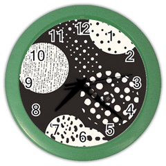 Geometric Design 09 Color Wall Clock