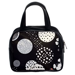 Geometric Design 09 Classic Handbag (two Sides)