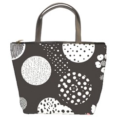 Geometric Design 09 Bucket Bag