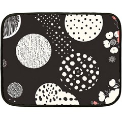 Geometric Design 09 Fleece Blanket (mini)