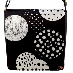 Geometric Design 09 Flap Closure Messenger Bag (s) by myclothy