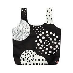 Geometric Design 09 Full Print Recycle Bag (m)