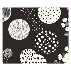 Geometric Design 09 Two Sides Premium Plush Fleece Blanket (kids Size)