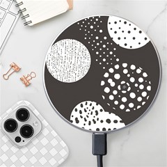 Geometric Design 09 Wireless Fast Charger(white) by myclothy