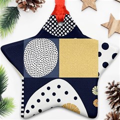 Geometric Design 10 Ornament (star) by myclothy