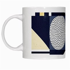 Geometric Design 10 White Mug