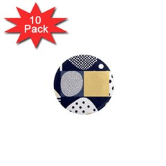 Geometric Design 10 1  Mini Magnet (10 Pack) 