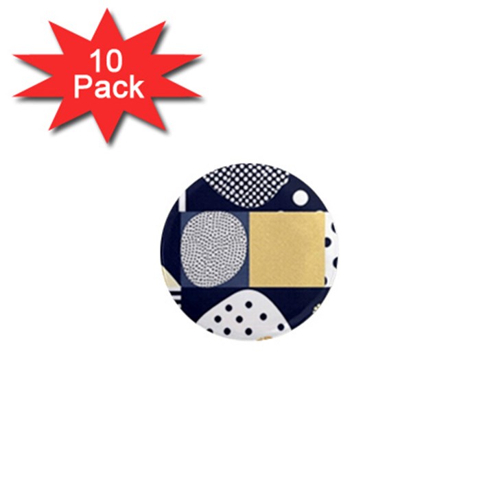 Geometric Design 10 1  Mini Magnet (10 pack) 