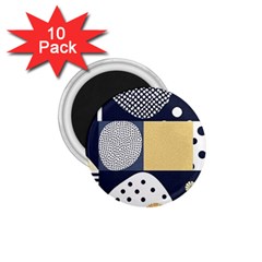 Geometric Design 10 1 75  Magnets (10 Pack) 